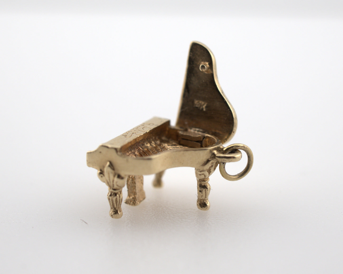 Vintage 14k Piano Charm | Opening Grand Piano Charm