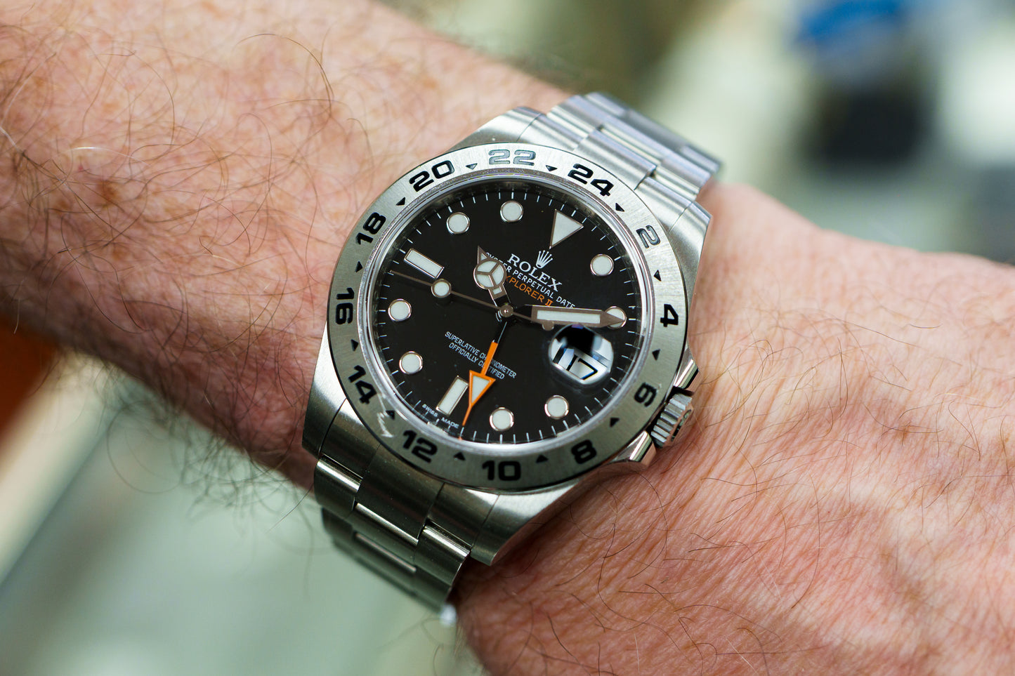 Rolex Explorer II 216570 Black