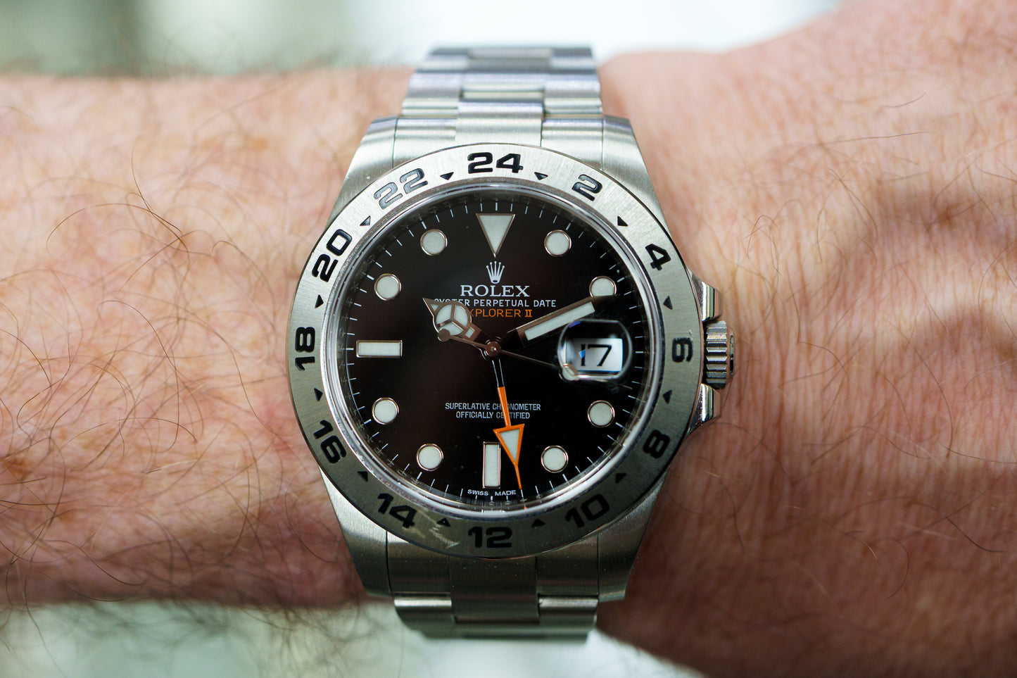 Rolex Explorer II 216570 Black