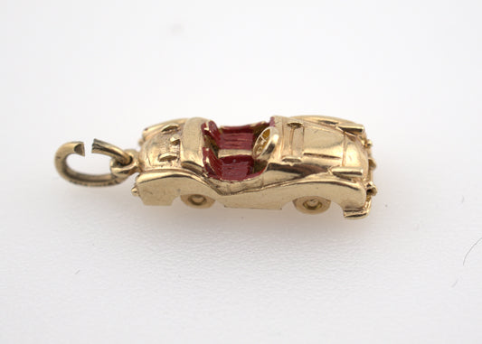 Vintage 14k Classic Convertible Car Charm
