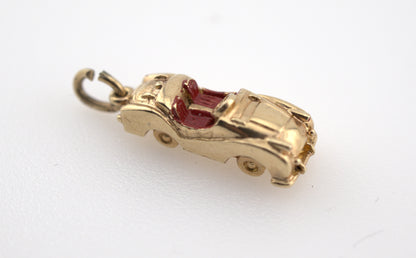 Vintage 14k Classic Convertible Car Charm